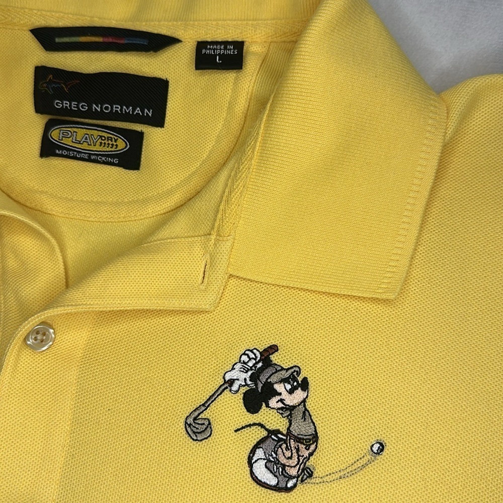 Greg Norman x mickey golf polo - Picture 3 of 3